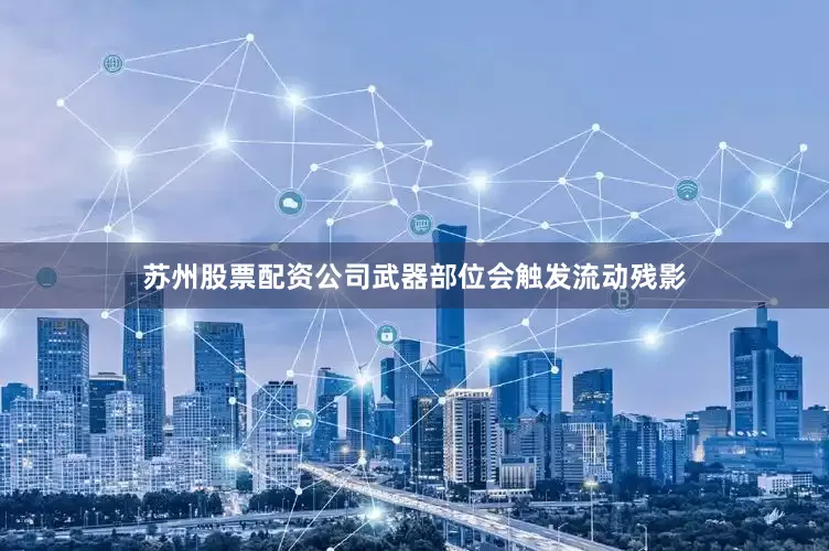 苏州股票配资公司武器部位会触发流动残影
